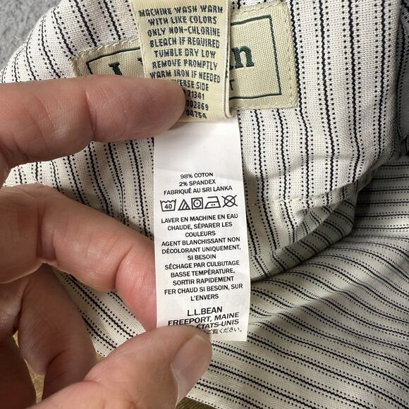 LL Bean Corduroy Pants Mens 35x30 Brown Natural Fit Stretch Country 502838 Gorp - Picture 6 of 12